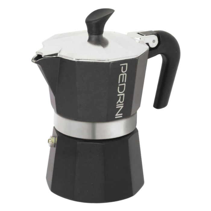 Pedrini Enamelled Aluminium Coffee Maker - 2 Sizes