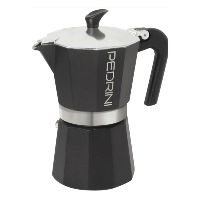 Pedrini Enamelled Aluminium Coffee Maker - 2 Sizes