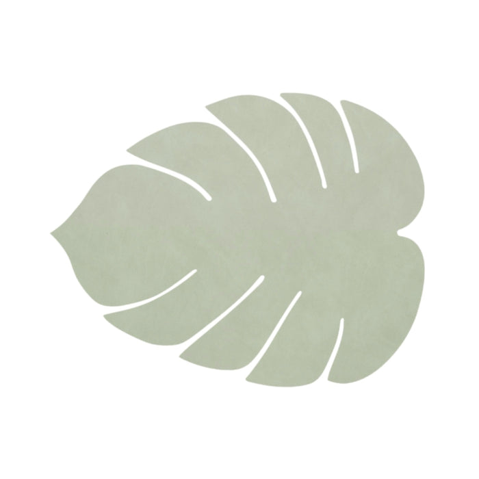 LIND DNA Monstera Leaf Nupo Leather Table Mat Large - 3 Colours