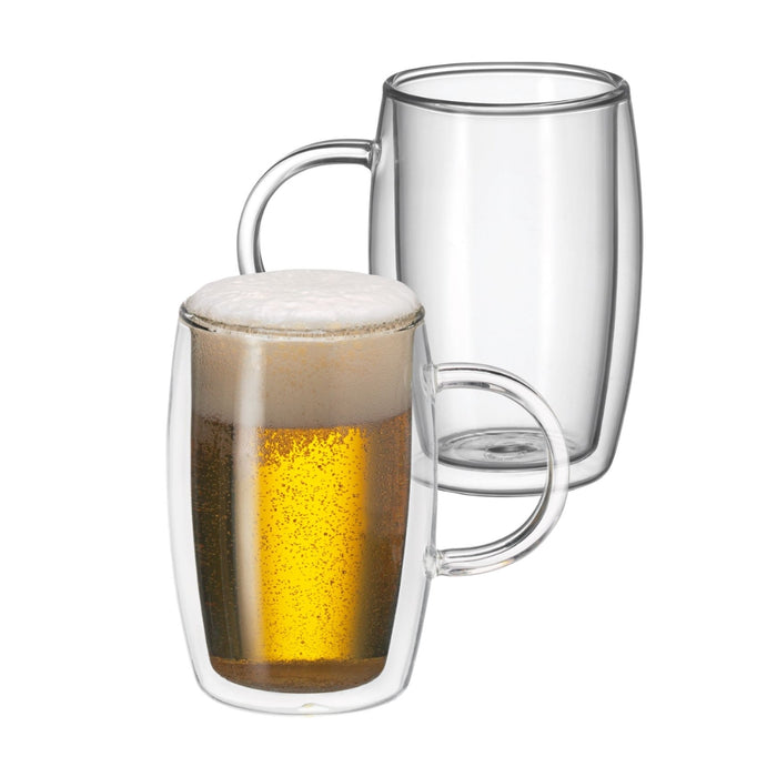 Avanti Brau Twin Wall Mug 2 Piece Set, 500ml