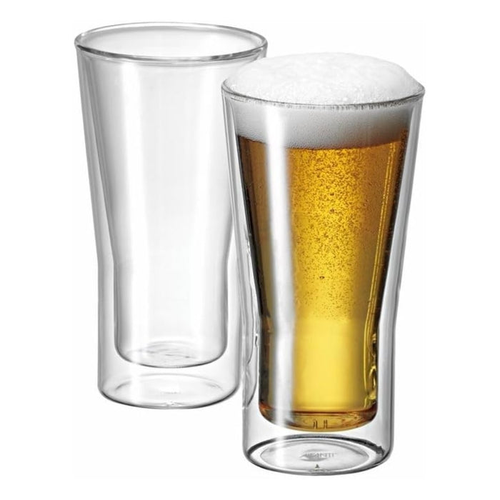 Avanti Uno Twin Wall Glass 2 Piece Set, 350ml