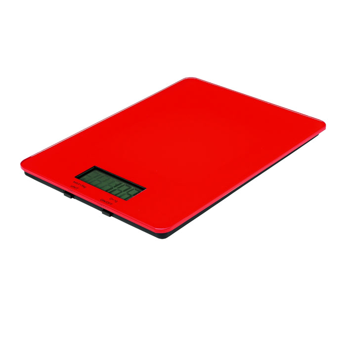 Avanti Digital Kitchen Scale 5kg - Red