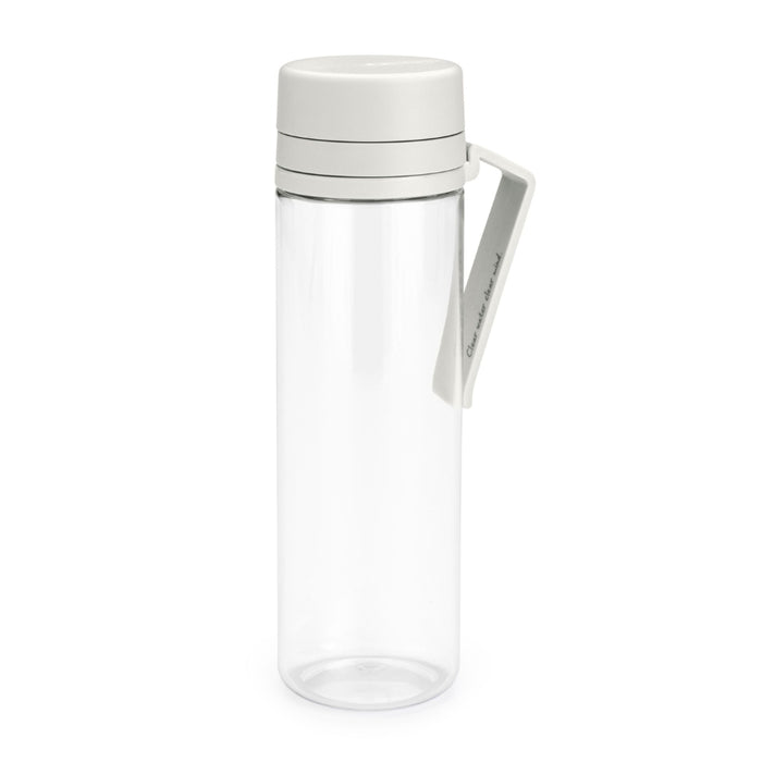 Brabantia Make & Take Water Bottle with Strainer, 500ml - Light Grey