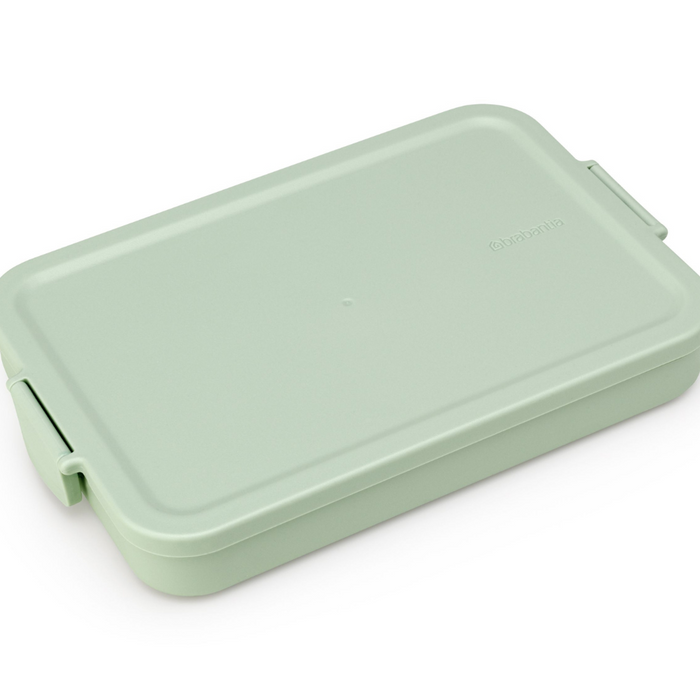 Brabantia Make & Take Lunch Box - Flat, Jade Green