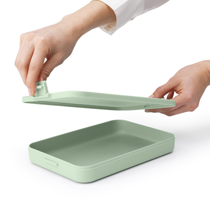 Brabantia Make & Take Lunch Box - Flat, Jade Green