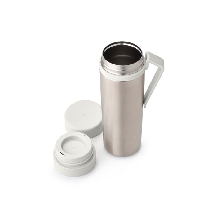 Brabantia Make & Take Insulated Flask, 500ml - Light Grey