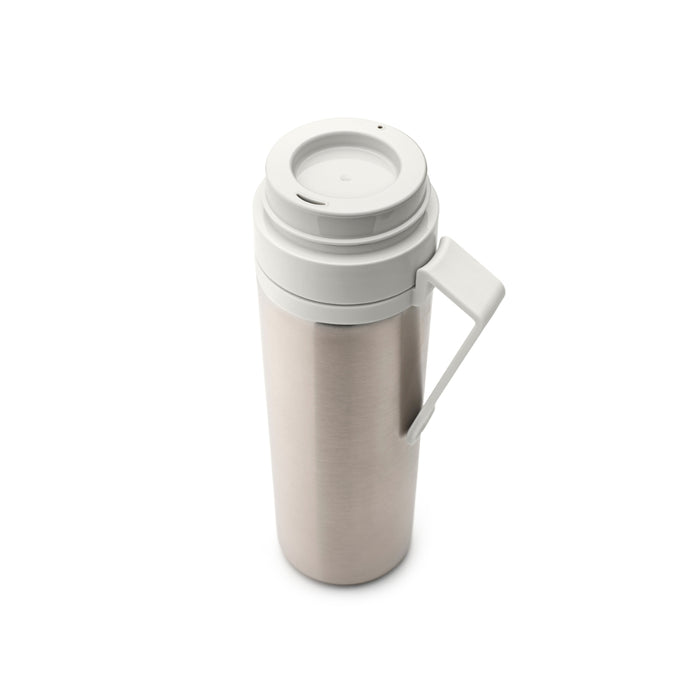 Brabantia Make & Take Insulated Flask, 500ml - Light Grey