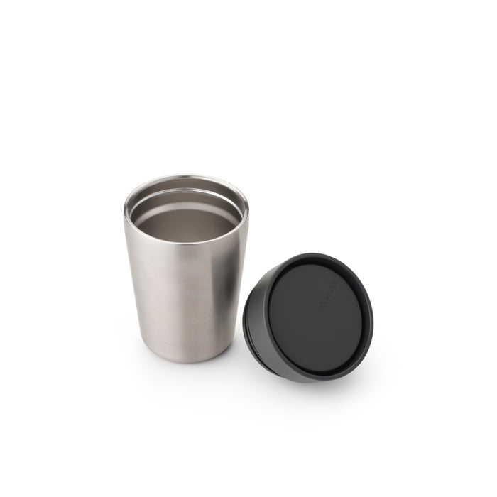 Brabantia Make & Take Insulated Cup, 200ml - Dark Grey