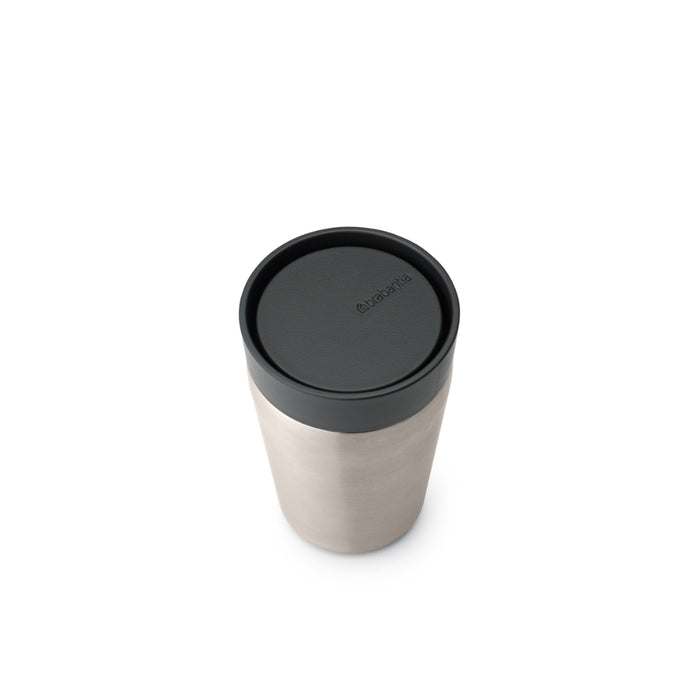 Brabantia Make & Take Insulated Cup, 200ml - Dark Grey