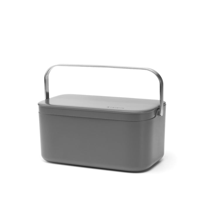 Brabantia Food Waste Caddy - Dark Grey