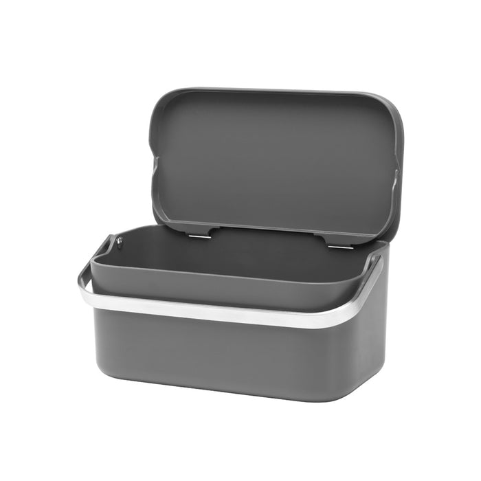 Brabantia Food Waste Caddy - Dark Grey