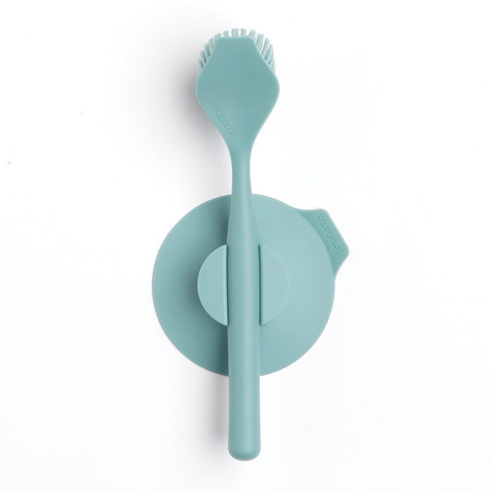 Brabantia Dish Brush with Suction Cup Holder - Mint