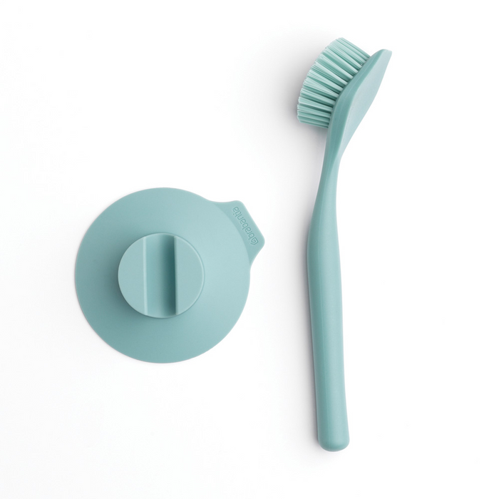 Brabantia Dish Brush with Suction Cup Holder - Mint