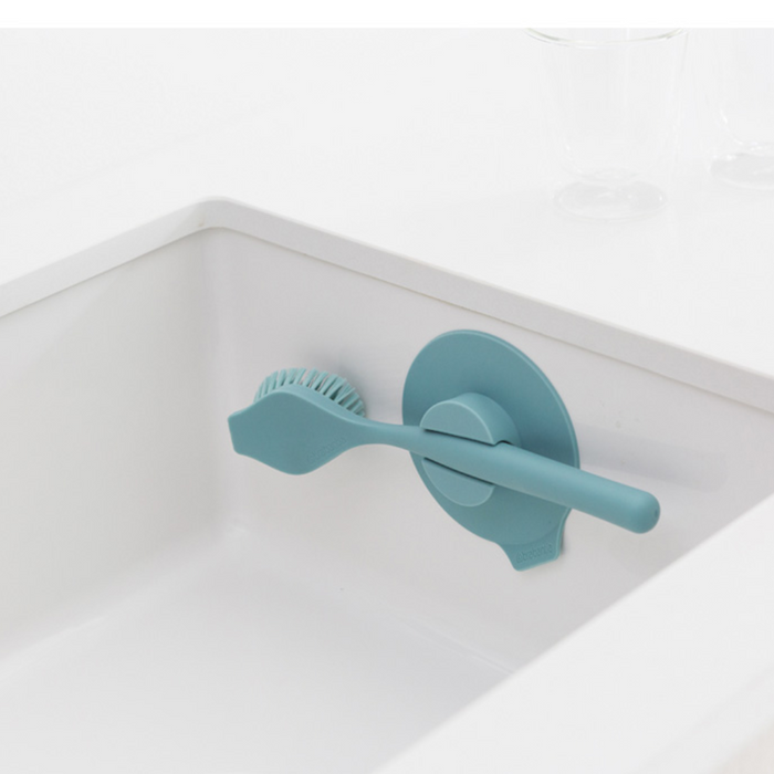 Brabantia Dish Brush with Suction Cup Holder - Mint