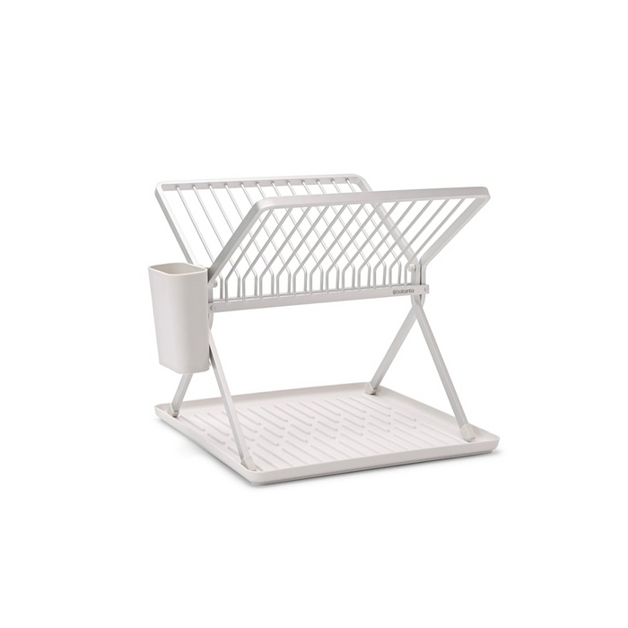 Brabantia Foldable Dish Rack - Light Grey