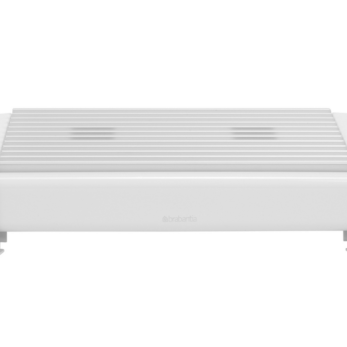 Brabantia Food Warmer, 2 Burner – White/Grey