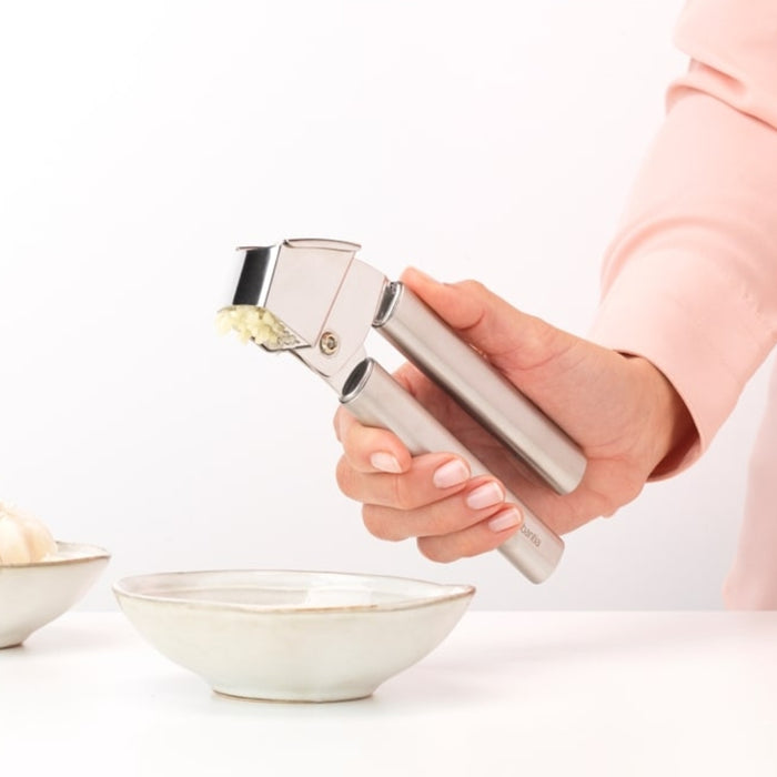 Brabantia Profile Garlic Press - Matt Steel