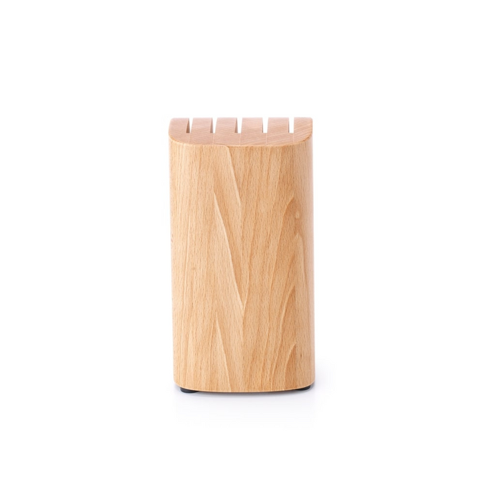 Brabantia Profile Wooden Knife Block - Beech Wood