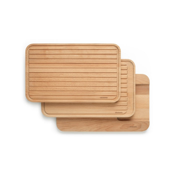 Brabantia Profile Wooden Chopping Board Set of 3