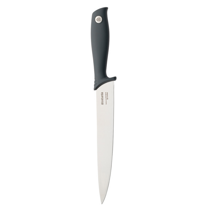 Brabantia Tasty+ Carving Knife - Dark Grey