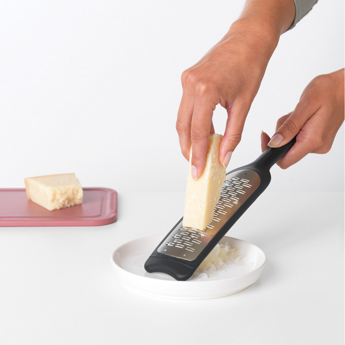 Brabantia Tasty+ Slice Grater plus Cover - Dark Grey