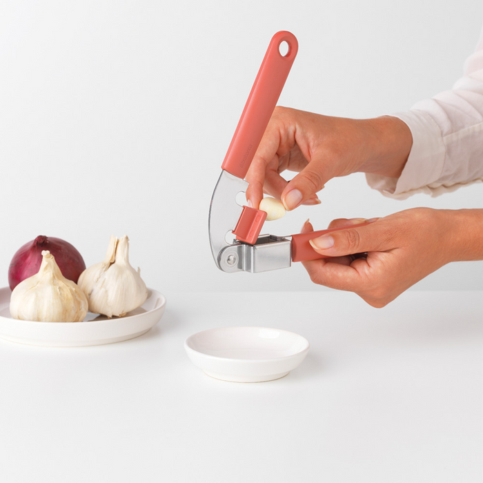 Brabantia Tasty+ Garlic Press - Terracotta Pink