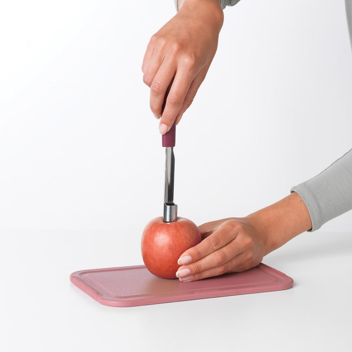 Brabantia Tasty+ Apple Corer - Aubergine Red