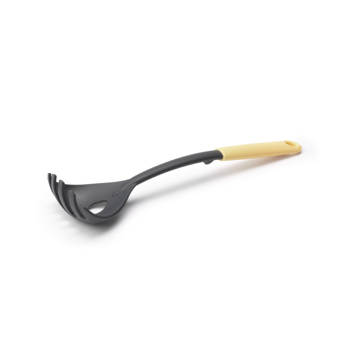 Brabantia Tasty+ Spaghetti Spoon plus Measure Tool - Vanilla Yellow