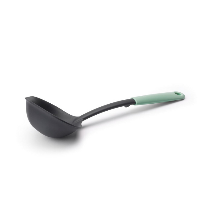 Brabantia Tasty+ Soup Ladle plus Scraper - Jade Green