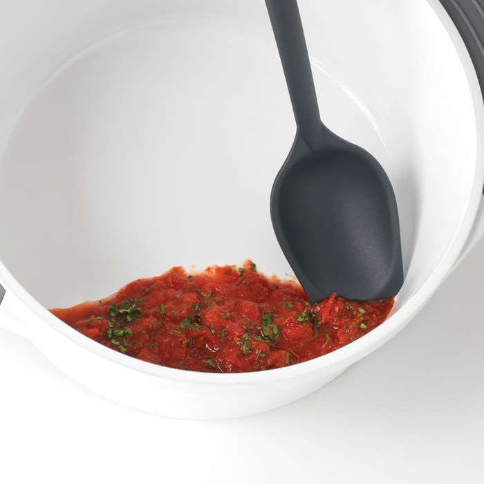 Brabantia Tasty+ Serving Spoon plus Scraper - Grape Red