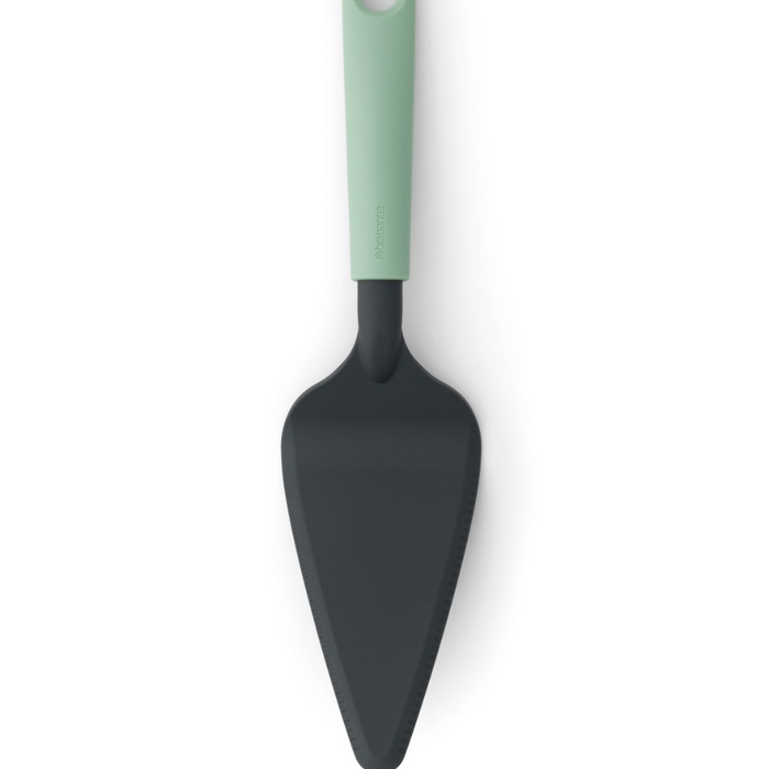 Brabantia Tasty+ Cake Server plus Cutting Edge - Jade Green