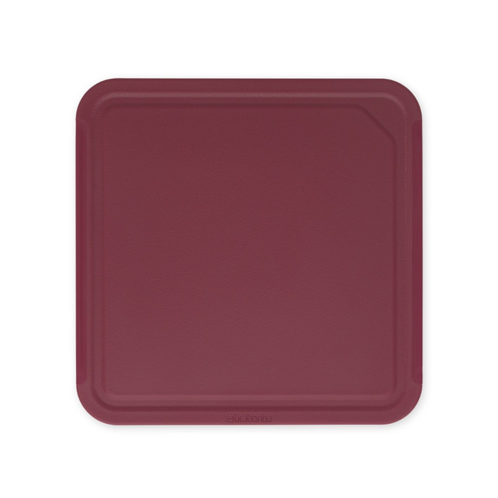 Brabantia Tasty+ Chopping Board, Medium - Aubergine Red