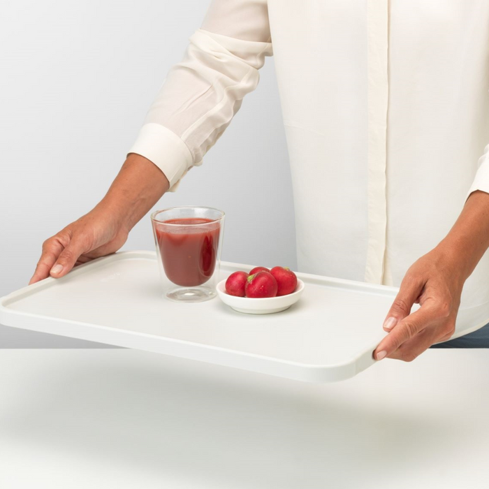 Brabantia Tasty+ Chopping Board plus Serving Tray - Grey