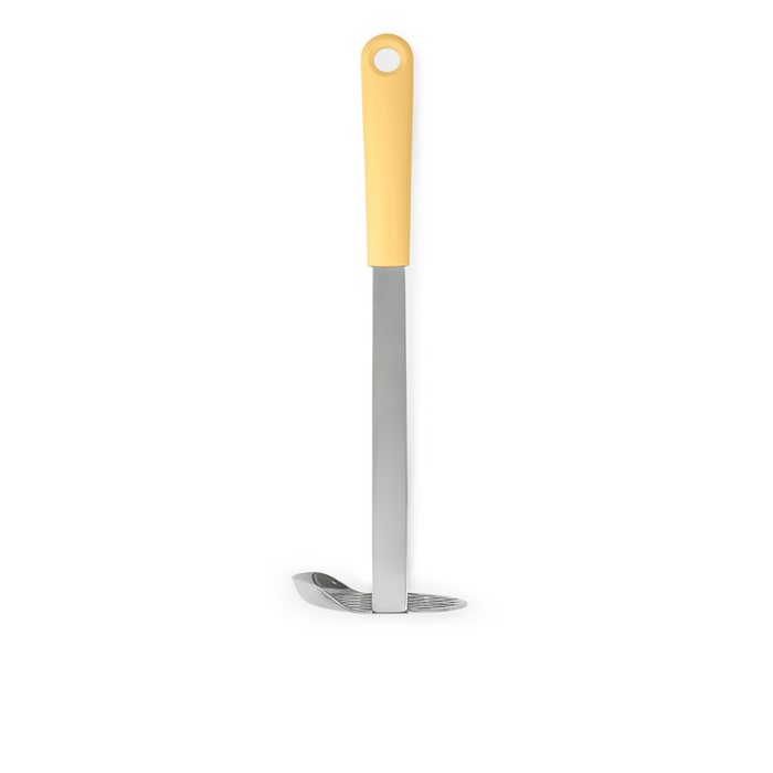 Brabantia Tasty+ Potato Masher plus Scoop - Yellow