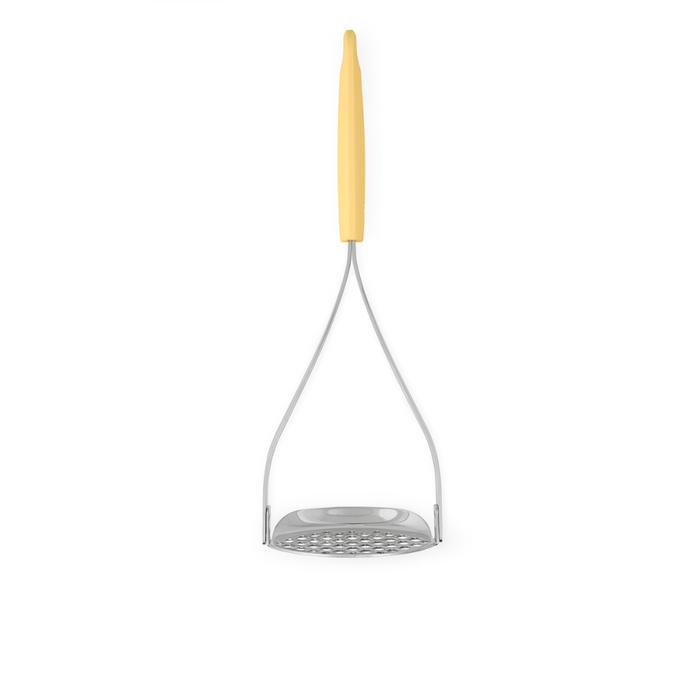 Brabantia Tasty+ Potato Masher plus Scoop - Yellow