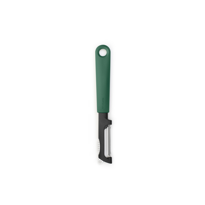 Brabantia Tasty+ Swivel Food Peeler plus Zester - Fir Green