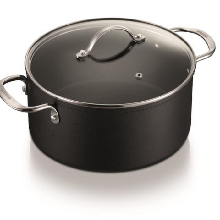 Brabantia Chrome 24cm Casserole with lid