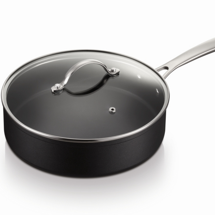 Brabantia Chrome 24cm Sauté Pan with lid