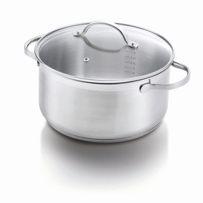 Brabantia Amsterdam Casserole 24cm with glass lid