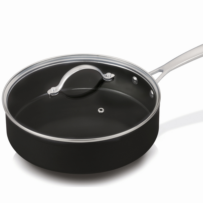 Brabantia Chrome Ceramic 24cm Sauté Pan