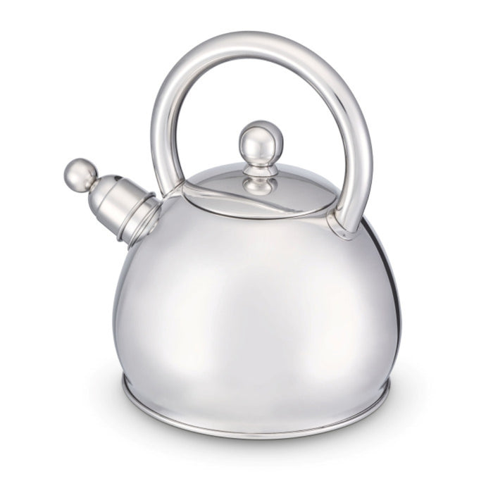 Brabantia Relax+ Whistling Kettle 2.5 litre -White ,Inox & Green