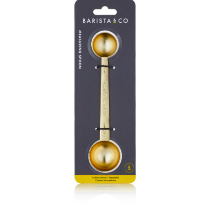 Barista & Co Stainless Steel Coffee Measuring Spoon - Gold