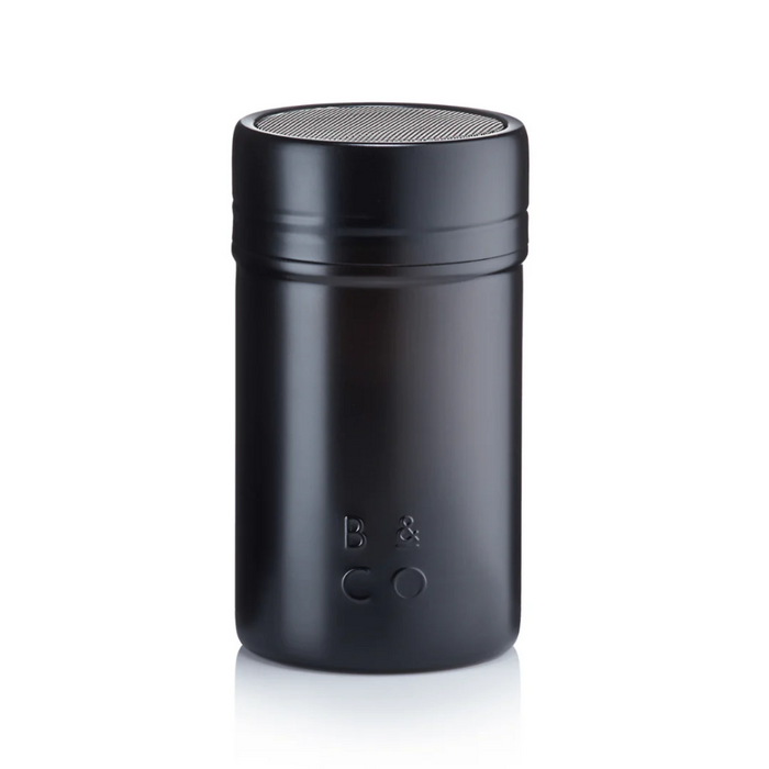 Barista & Co Core Cocoa Shaker - Black & White