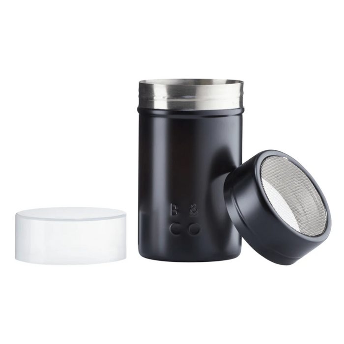 Barista & Co Core Cocoa Shaker - Black & White