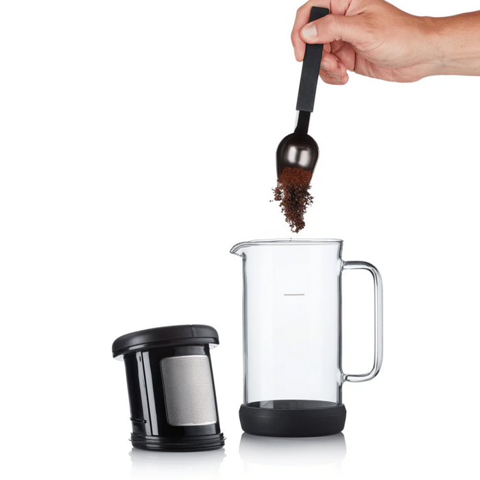 Barista & Co OneBrew Coffee & Tea Infuser - Black