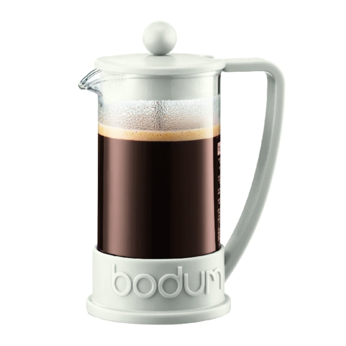 Bodum Brazil French Press Coffee Maker 3 Cup, 0.35L - White