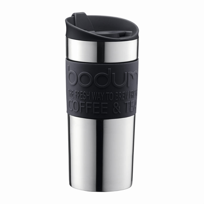 Bodum Vacuum Stainless Steel Travel Mug 350ml - Black