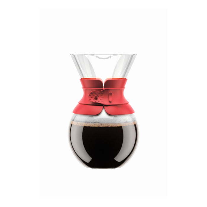 Bodum Pour Over Coffee Maker 1 litre - Red