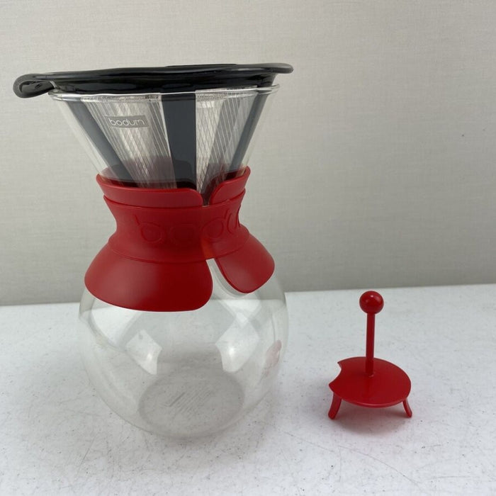 Bodum Pour Over Coffee Maker 1 litre - Red