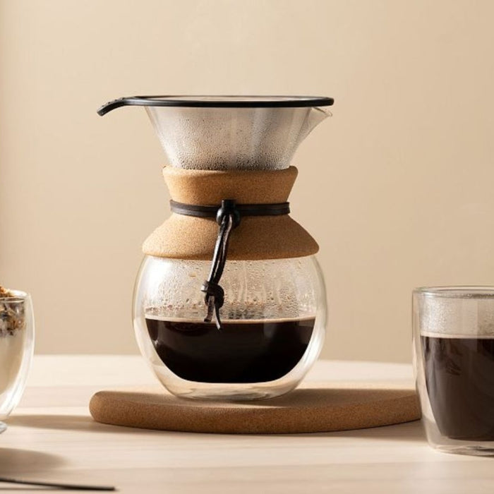 Bodum Pour Over Coffee Maker 1.5 litre - Cork